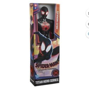 Hasbro Spider-Man Miles Morales Figure - Black and Red